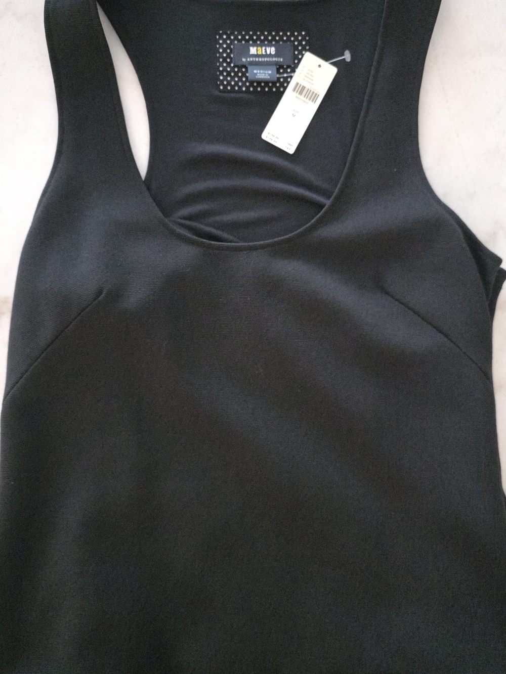 Mauve Black Sleeveless Scoop-Neck Mini Dress - Picture 5 of 5